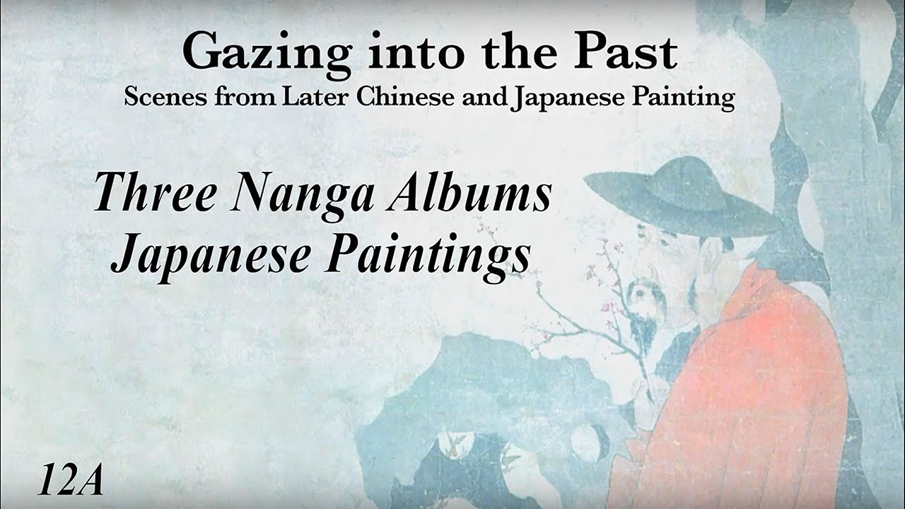 12A. Three Nanga Albums - Japanese Paintings