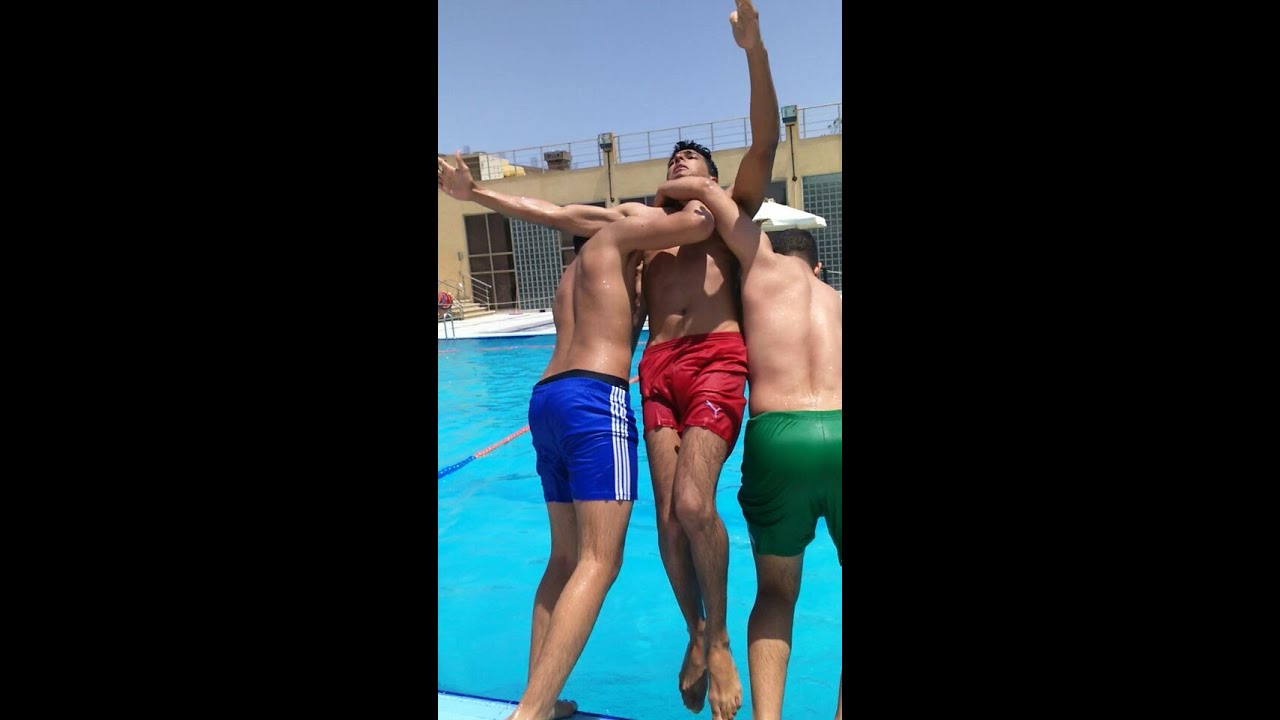 wwe wrestling moves on water from Egypt (suplex city)