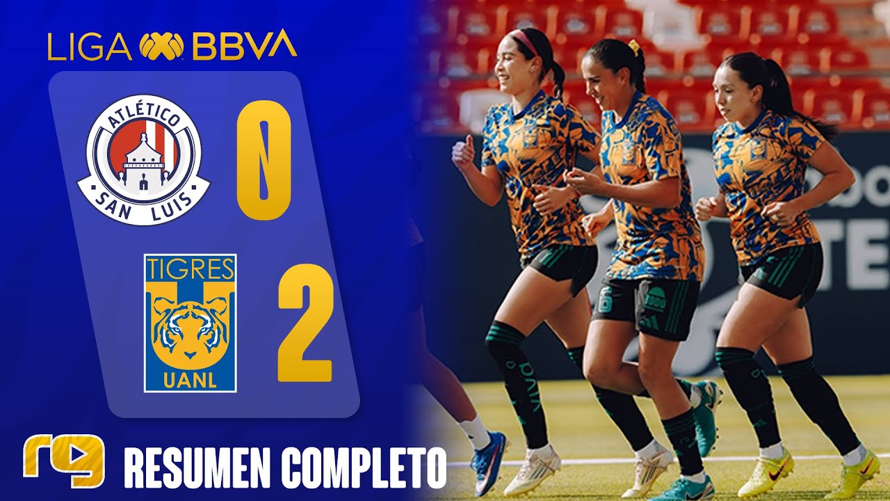 ATL&Eacute;TICO DE SAN LUIS VS TIGRES 0-2 | Resumen y Goles | LIGA MX FEMENIL | Clausura 2026 J13