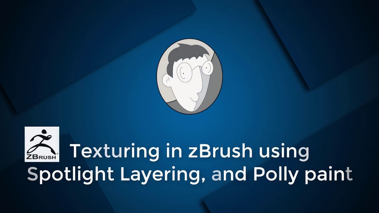 Texturing in zBrush using Spotlight Layering, and Polly paint