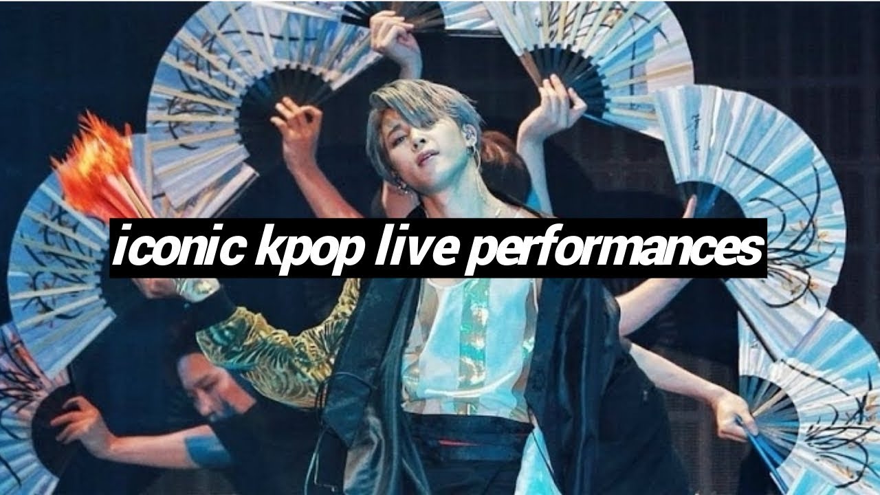 Iconic kpop live performances (but mostly bts lol)