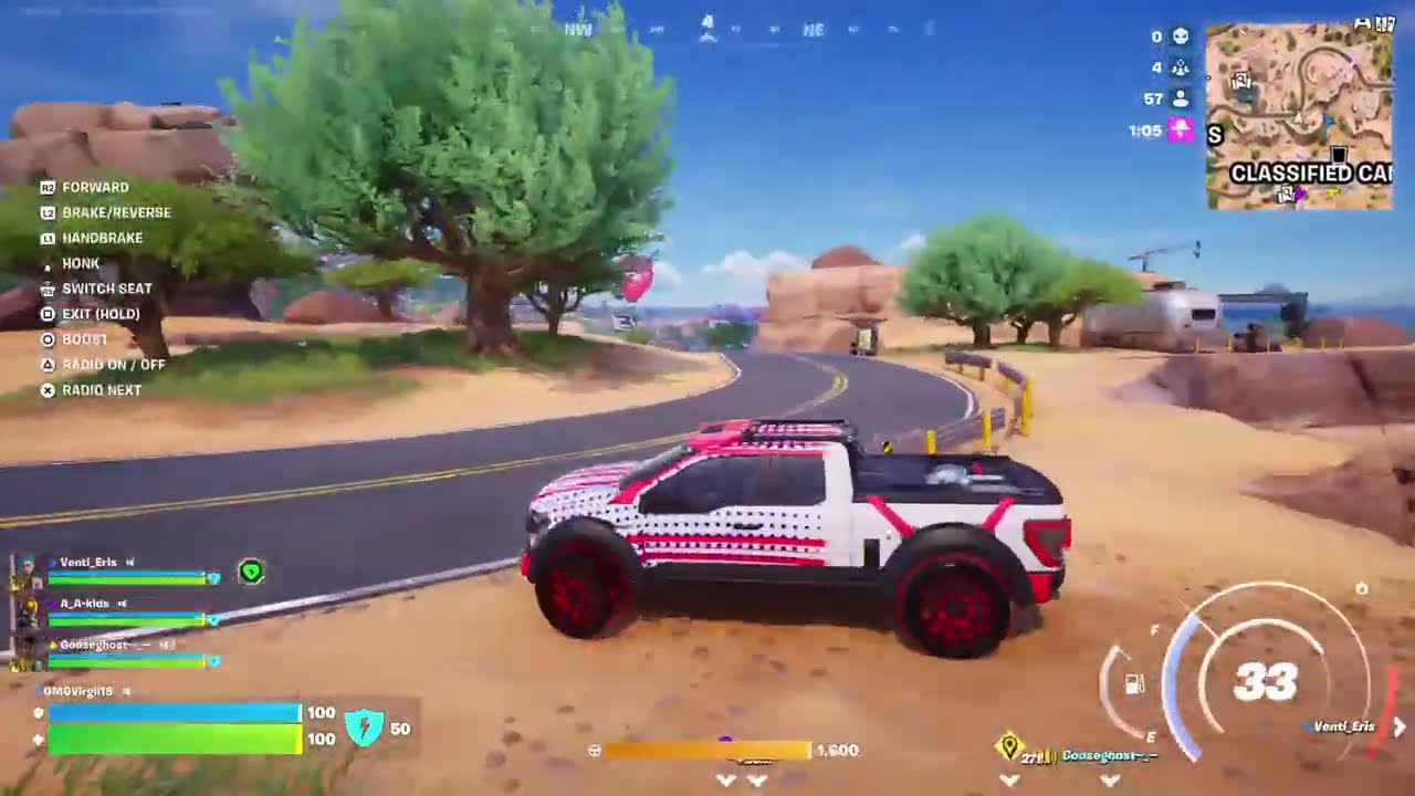 Fortnite Zero Build: Squads