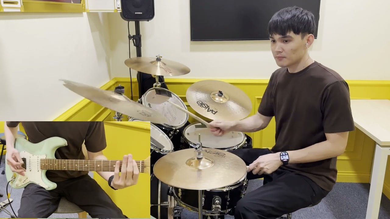 Still Into You-Paramore Drum and Guitar Cover
