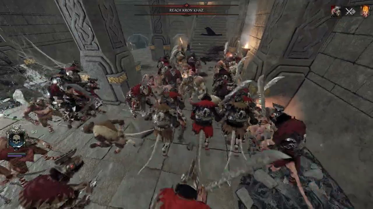 (Vermintide 2) True Duo - Cataclsym 2 onslaught - Into the Nest  - Foot Knight/ Pryo