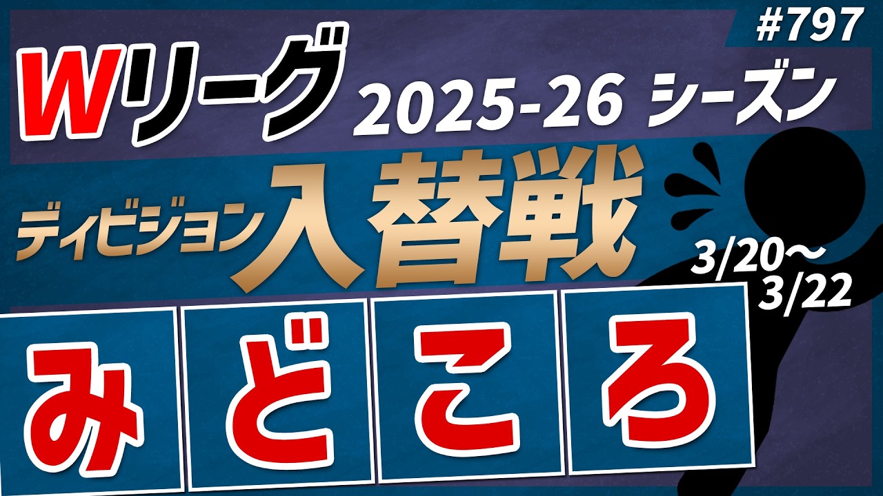 【Wリーグ】#797 Wリーグ ディビジョン入替戦 2025-26 みどころ【KATTENI WJBL news】