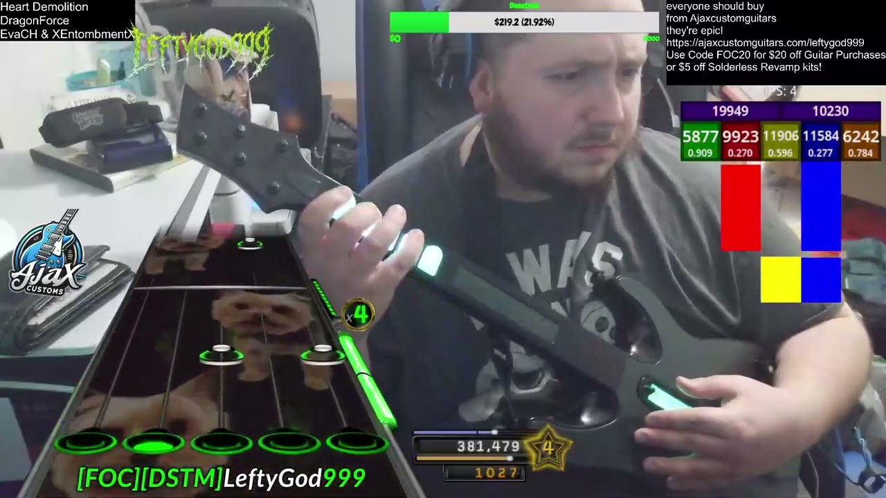 Heart Demolition FC 100% Guitar Expert Leftygod999