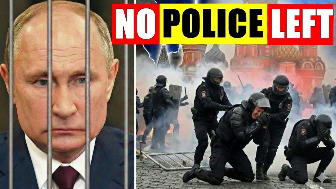 KONIEC PUTINA? Moskwa na krawędzi CHAOSU! 172 000 Policjant&oacute;w GO PORZUCA!