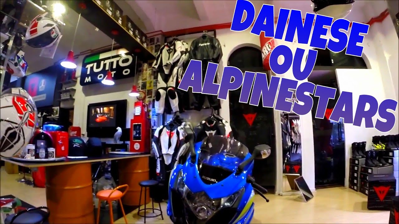 REX 2501 - FAZENDO ORÇAMENTO DOS MACACÕES | DAINESE OU ALPINESTARS?