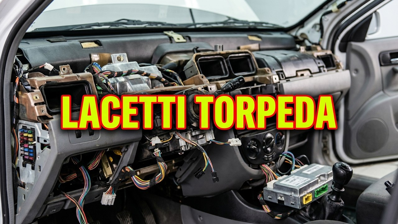 снимать панель торпеду Лачетти тест 2~Lacettini torpedasini yechish