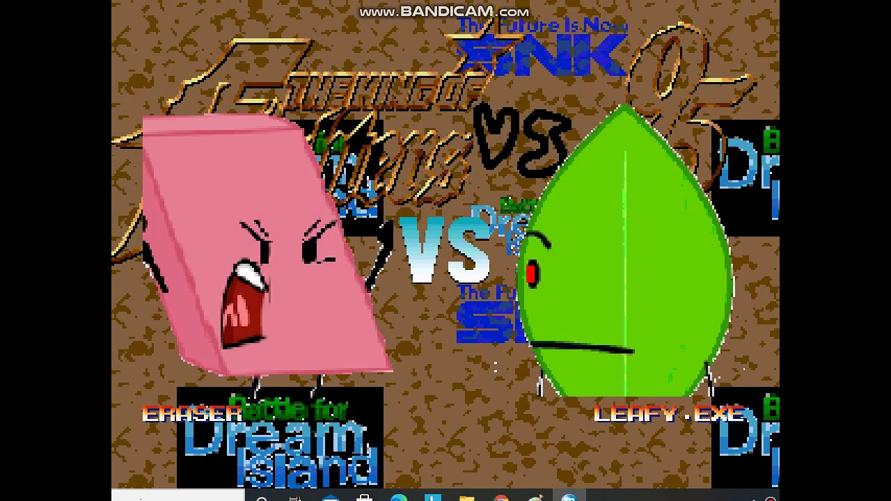 BFDI VS KOF 95 Eraser Gameplay part 3