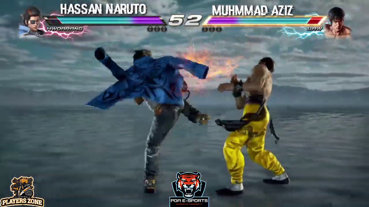Hassan Naruto (Hwoarang) VS Muhmmad Aziz (Law) PGA Cup 2 Gujranwala