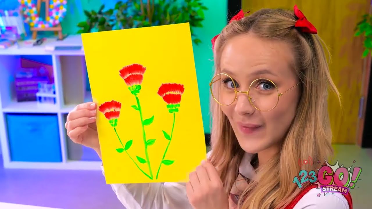 COOL ART HACKS AND DIY CRAFTS || Easy Painting Tips You Need to Try by 123 GO! STREAM