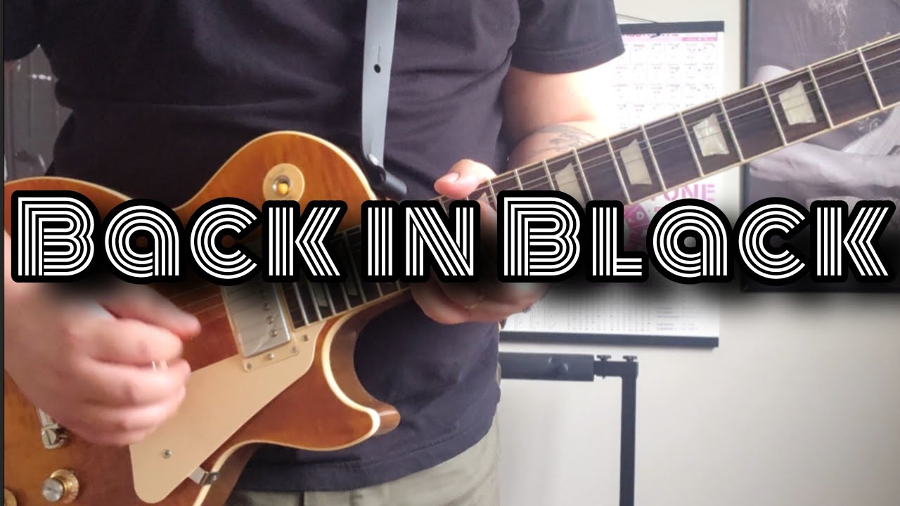 Back in Black - AC/DC (Guitar Cover)
