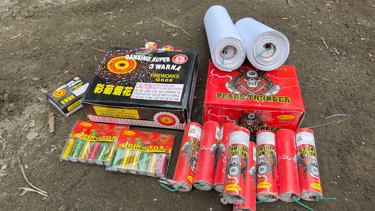 EKSPERIMEN BUNTEL KERTAS MERCON PEARL THUNDER TERNYATA MANTAB GINI 
