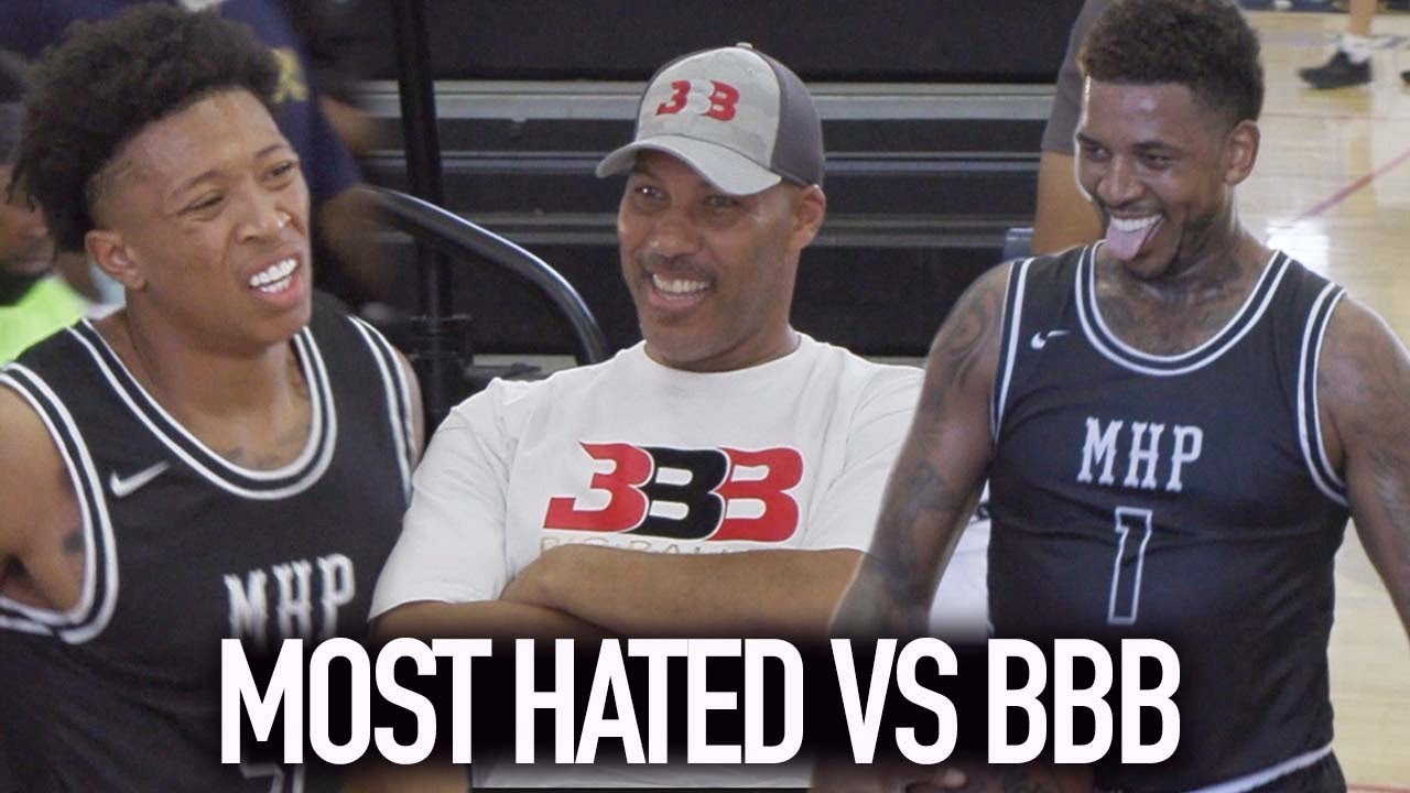 Swaggy P & Boogie Ellis CATCH FIRE Vs LaVar Ball BBB Squad At the Drew League 2021!