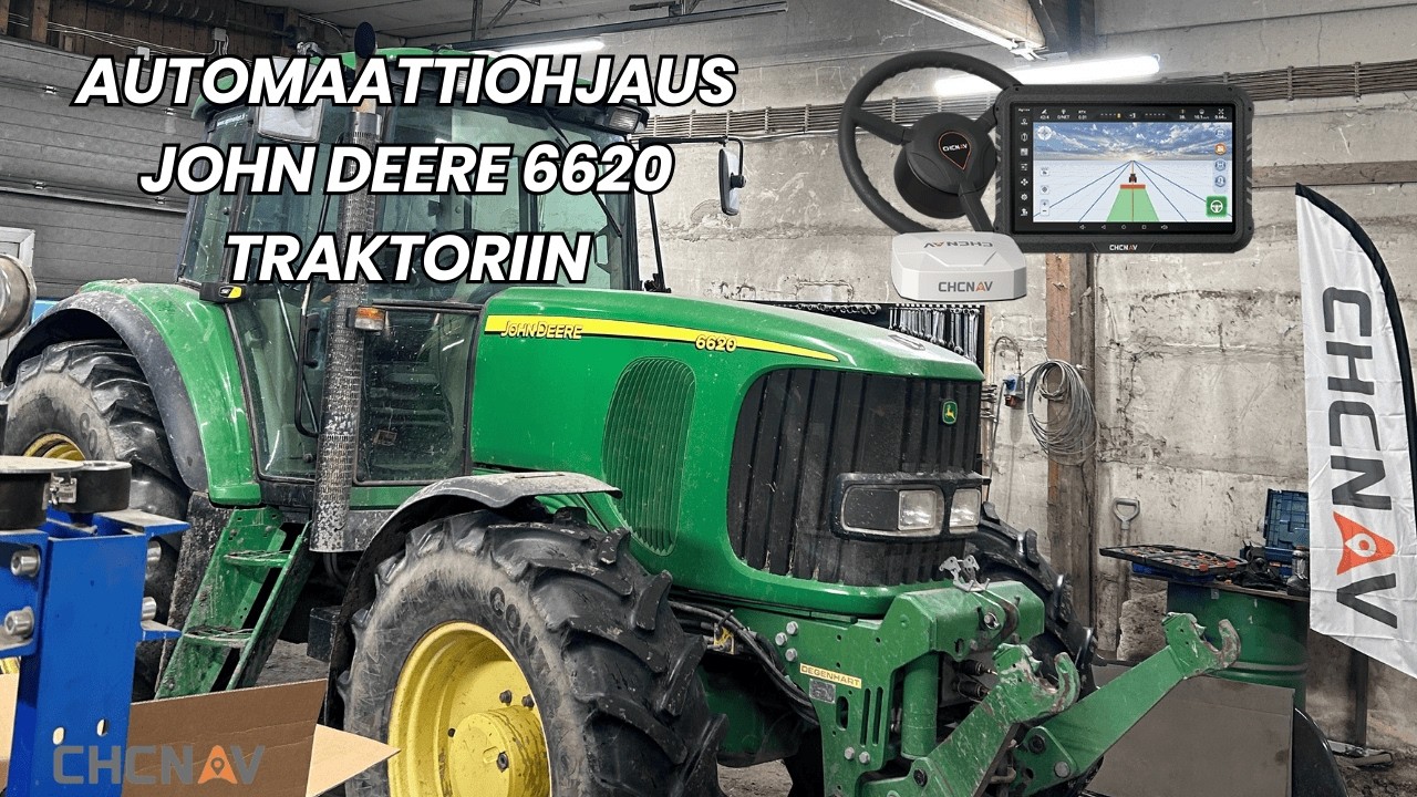 automaattiohjaus john deere 6620 traktoriin