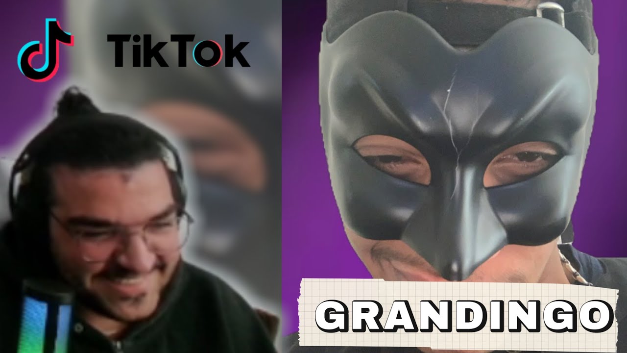 JE RÉAGIS AUX TIKTOK DE GRANDINGO (IL EST TROP FORT) - COMPILATION TIKTOK