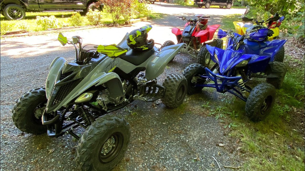 Sport Quads Trail Riding (YFZ450R, RAPTOR 700, TRX400, LTZ400