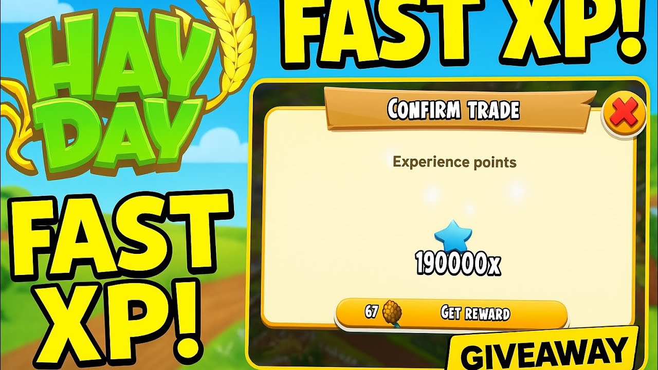 🌾 Hay Day | Country Fair Event 🎪 | Fastest Way to Level Up ⚡ | Decoration Event  | Big XP Boost 😱
