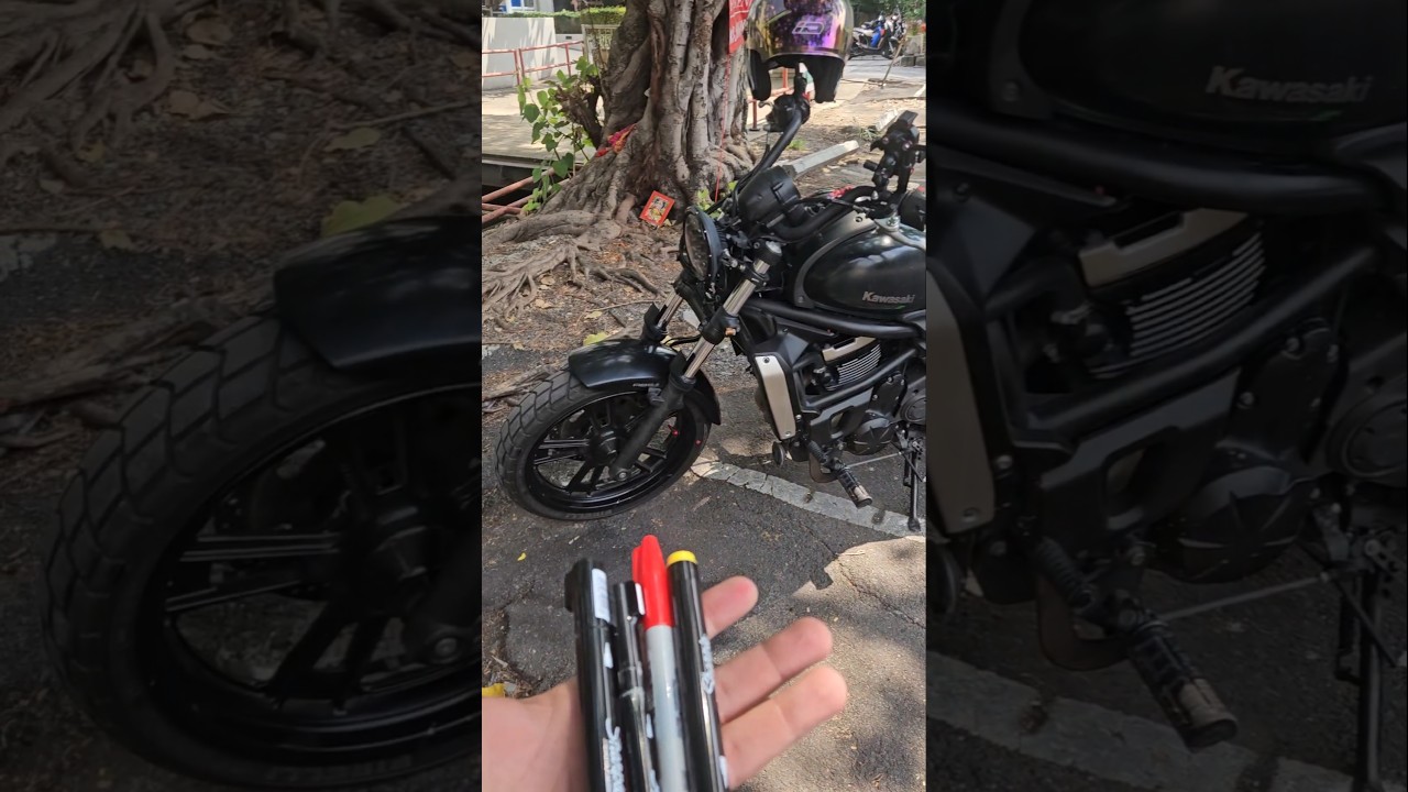 Cheap & Effective Visual Bike Upgrade #bikes #motorcycle #shorts