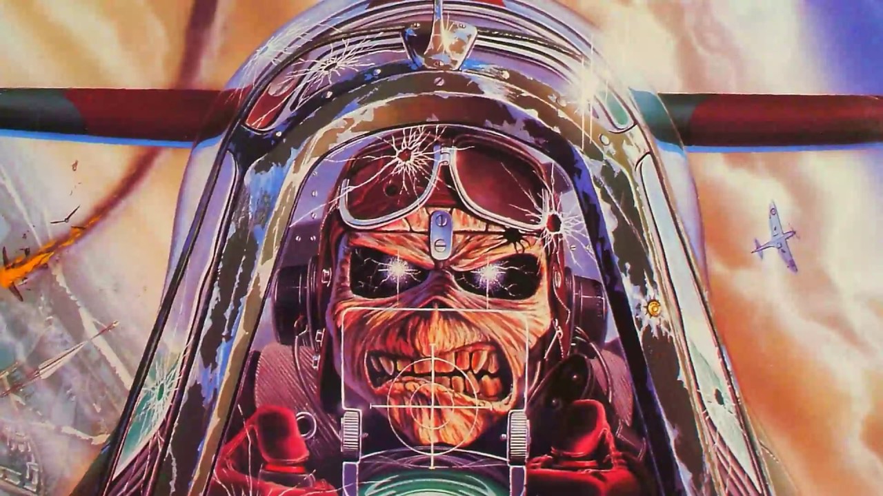 Aces high (live) Backing track - Iron Maiden