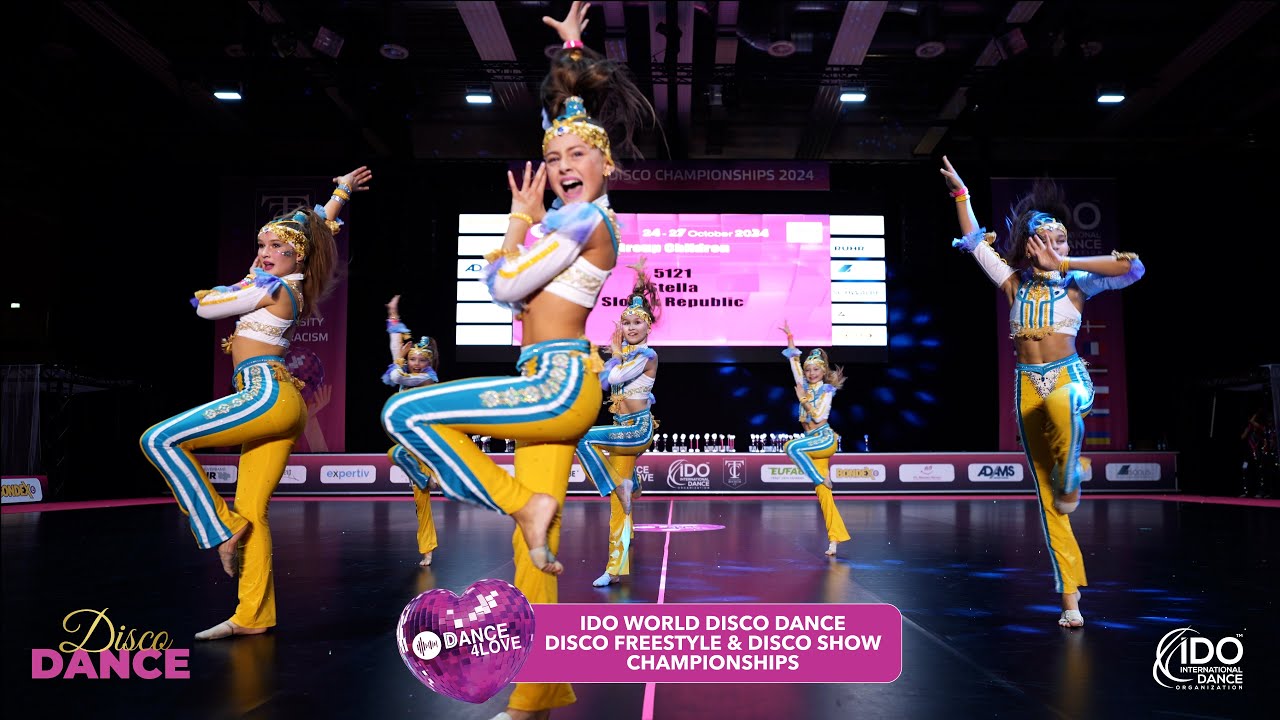STELLA | SLOVAK REPUBLIC | 5th Place IDO Disco Dance World Championship 2024 | Children Groups