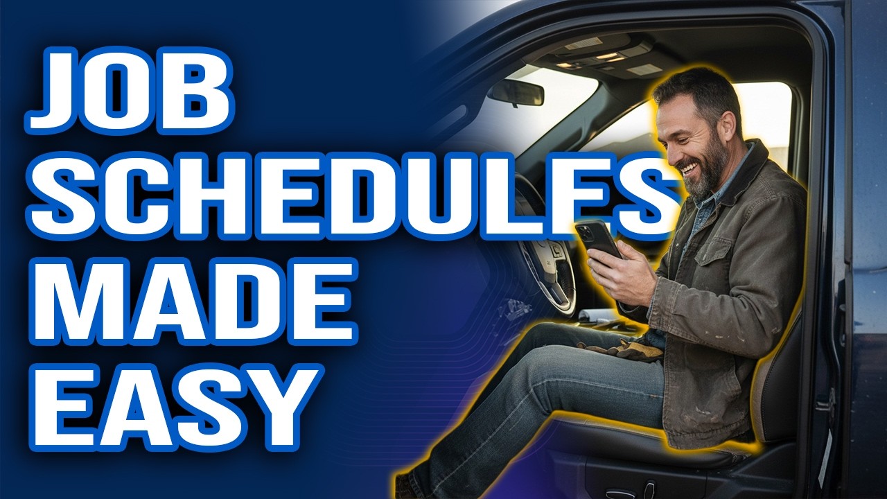 Job Scheduling Made Easy - Using My Company Brain to Automate Scheduling