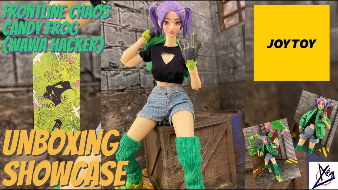 Joy Toy Level 9 Frontline Chaos - Candy Frog / Wawa Hacker - Unboxing Showcase Review