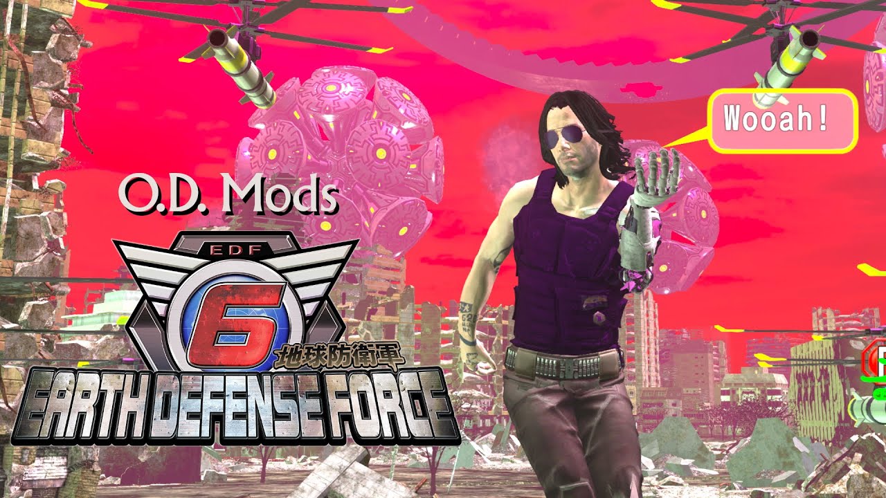 Devil's Advocate😈Earth Defense Force 6 Keanu Air Raider Mod🏳️‍🌈|PC 4p Coop| RTX 5080