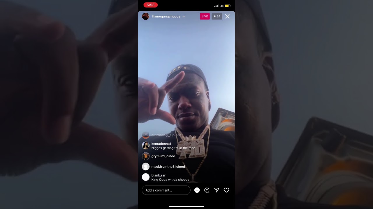 Bfg Uzi • Toonchie 5 IG Live 😂🤣😂