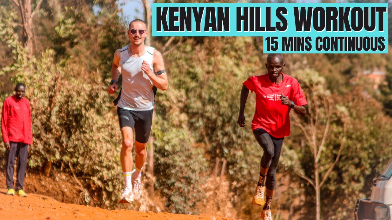 SIMPLE 15 Minute KENYAN HILLS Workout To Improve SPEED (Kenya Experience DAY 9)