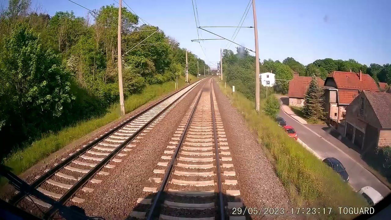 Führerstandsmitfahrt von Eisenach nach Leipzig - Abellio