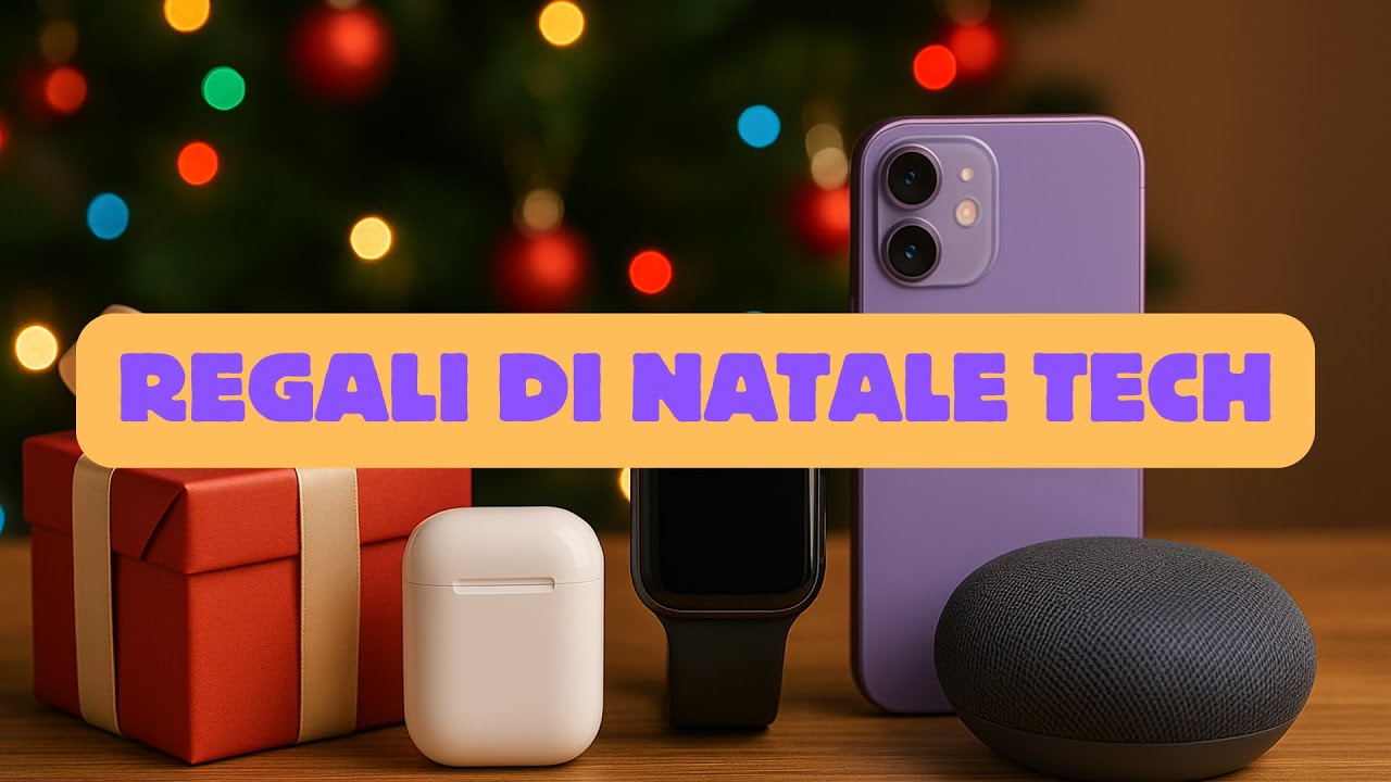 5 regali di Natale tech che amerete!