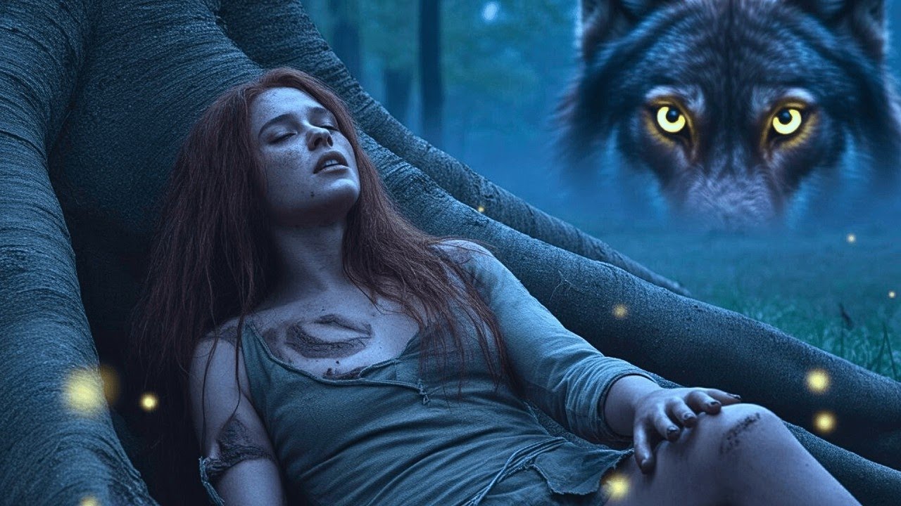 Dormia sozinha na floresta, sem saber que o Rei Alfa a observou a noite toda em segredo | Lobis
