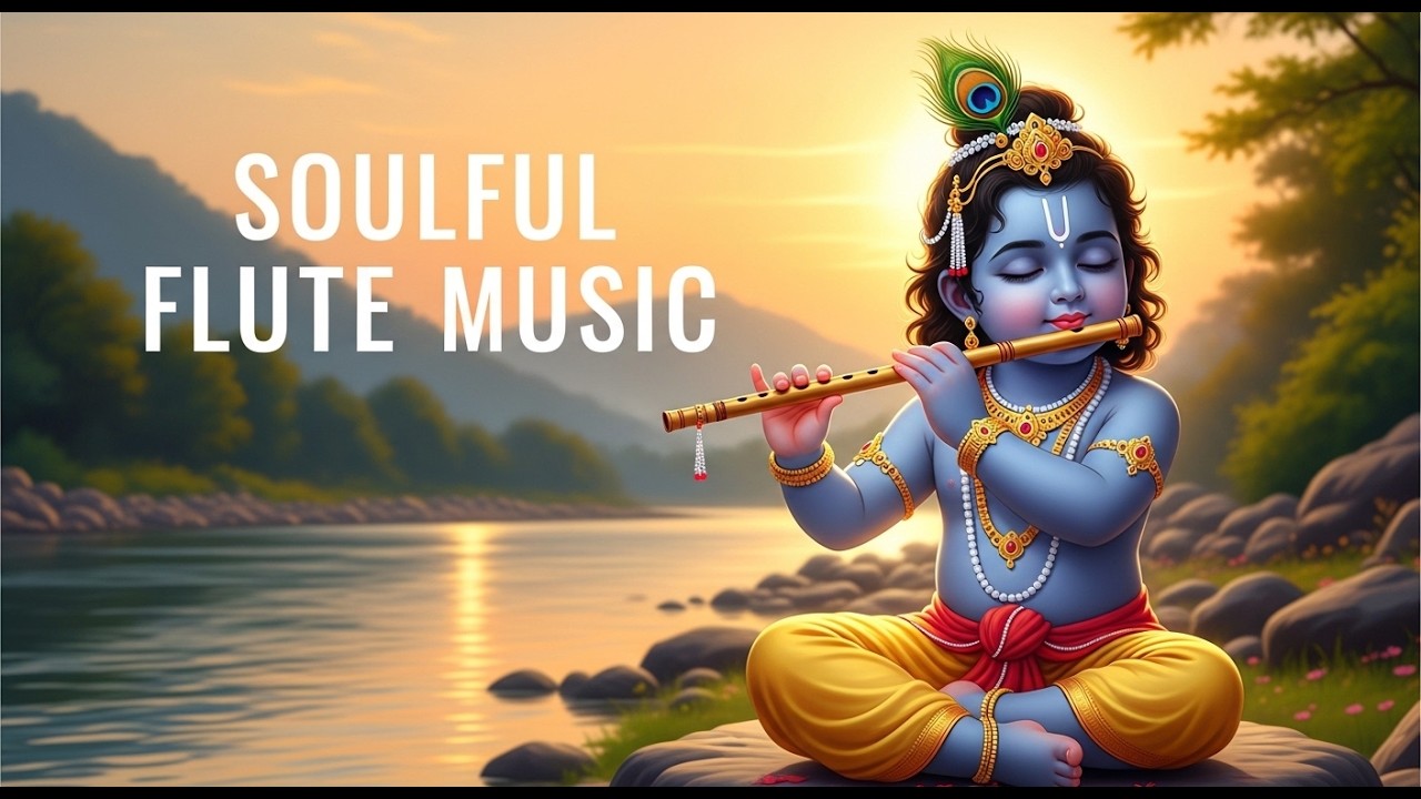 Krishna Flute Music for Inner Peace and Relaxation | Calm Mind | #meditation #music #instrumental
