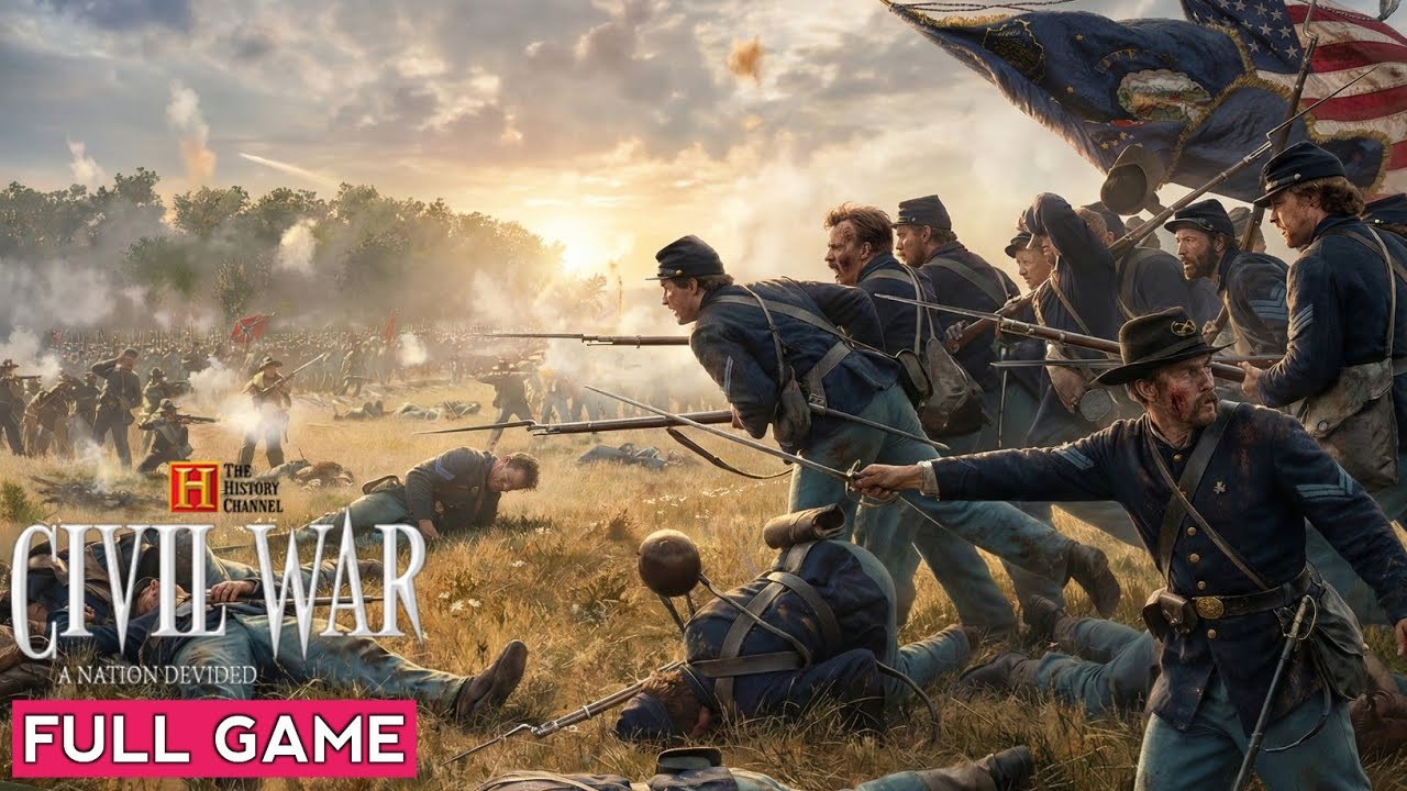 History Civil War: A Nation Divided | Full Game Walkthrough | Longplay | All Missions