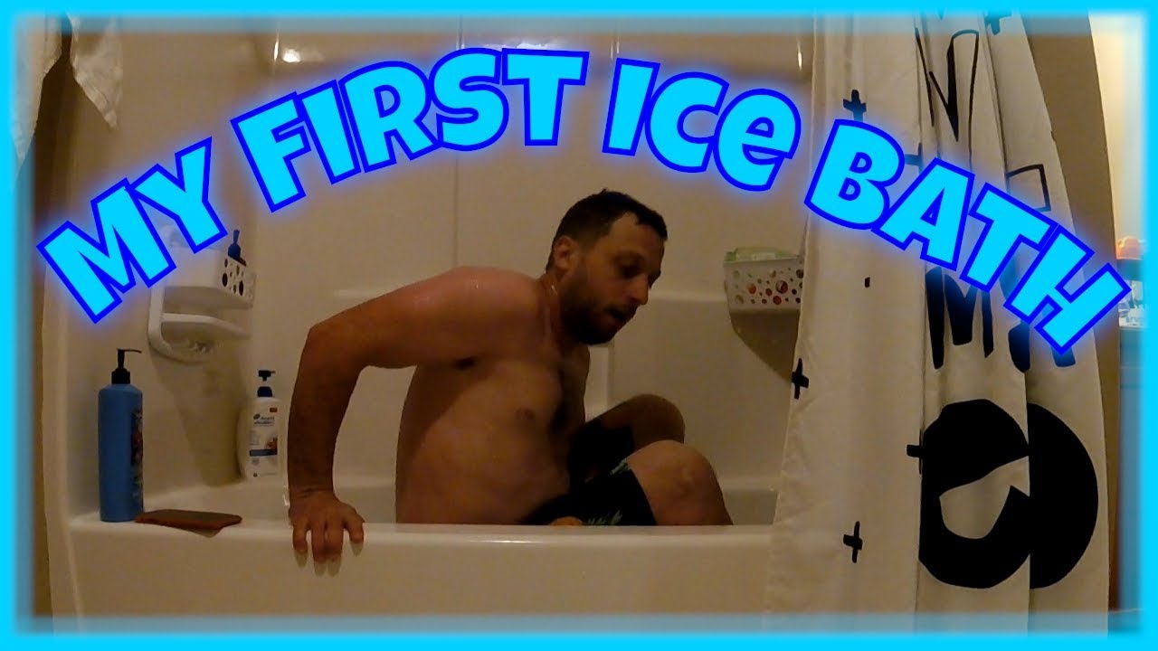 Eazy's First Ice Bath Dip