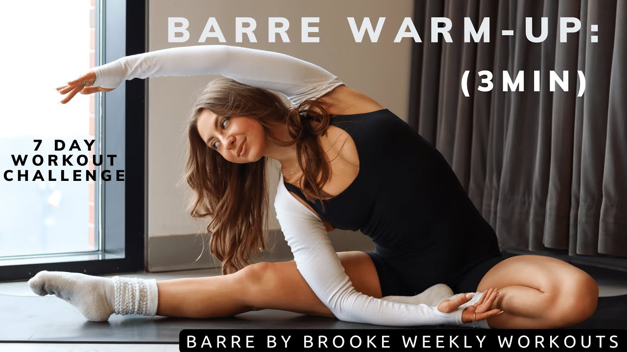 Day 1: Full Body Warm-Up | Barre-Inspired Workout with Light Weights