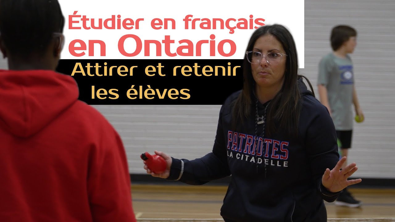 ÉCOLES FRANCOPHONES EN ONTARIO : ATTIRER ET RETENIR LES ÉLÈVES À CORNWALL