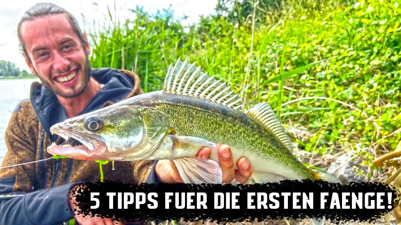 Angeln f&uuml;r Anf&auml;nger | 5 Tipps um SOFORT die ersten Fische zu fangen!