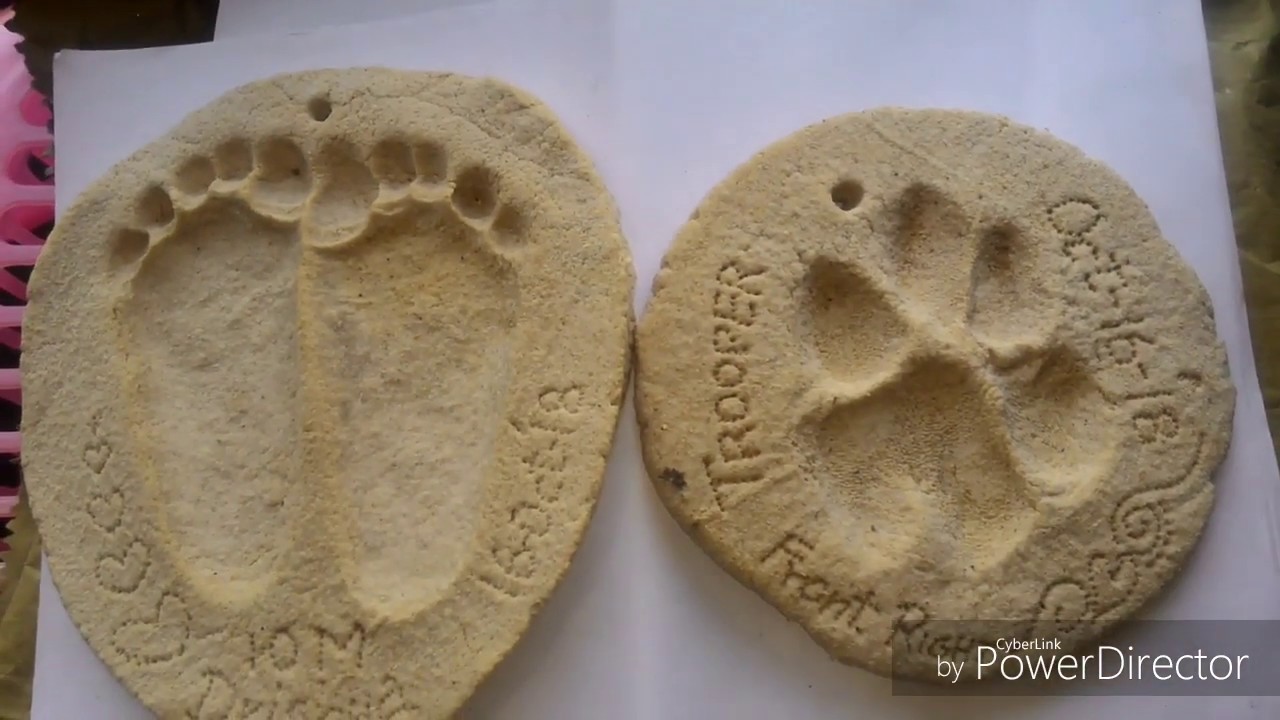 உங்க குழந்தை‌ங்க கால் , கை அச்சு இனி வீட்லயே எடுக்கலாம் | DIY Baby Feet, Hand Casting  in Tamil