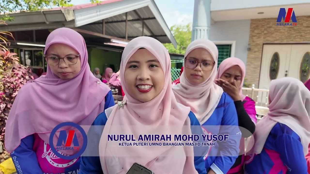 PUTERI UMNO MASJID TANAH SUMBANG KERINGAT SEMPENA RAMADAN