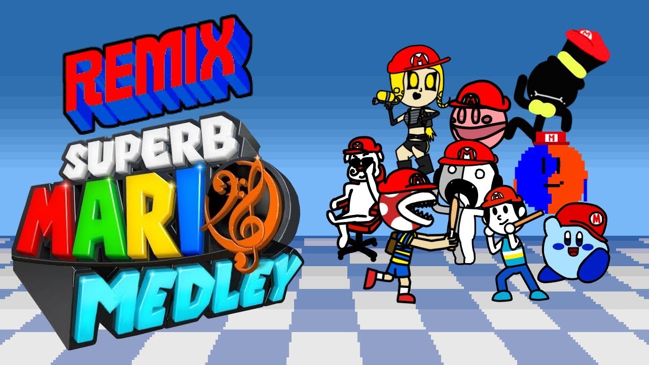 Rhythm Heaven Custom Remix Collab - The Superb Mario Medley