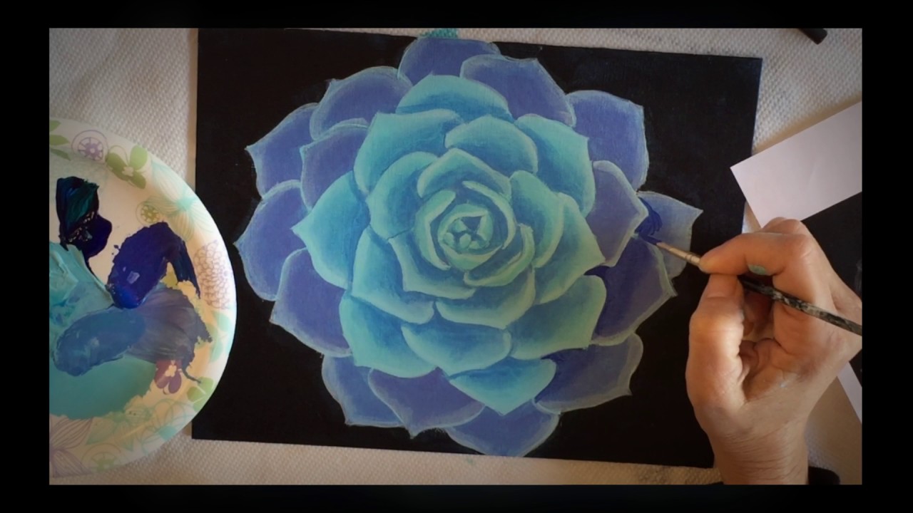 Painting with Victoria - Succulent Class Part 2