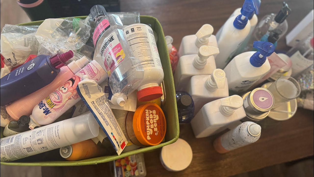Empties Video one year of home and body care!