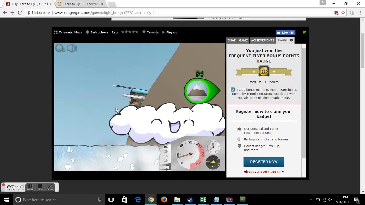 Learn to Fly 2 Any% Story Glitchless Fresh Bonus in 7:50 (PB)