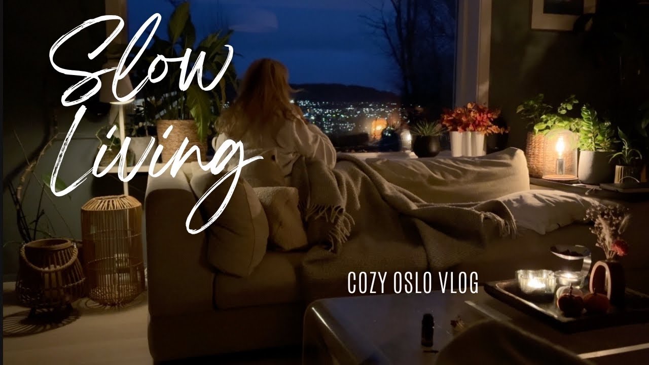 Slow Living | Cozy Autumn vlog - Mindful Morning,  Woods Walk & Family Dinner
