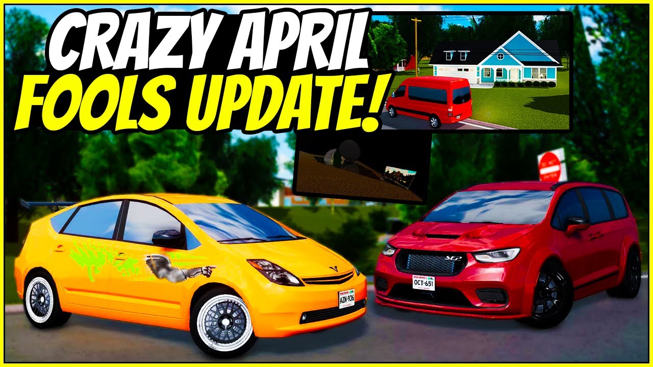HUGE APRIL FOOLS UPDATE!! - LIMITED CARS?! - MAP UPDATE!! - Greenville Wisconsin Roblox