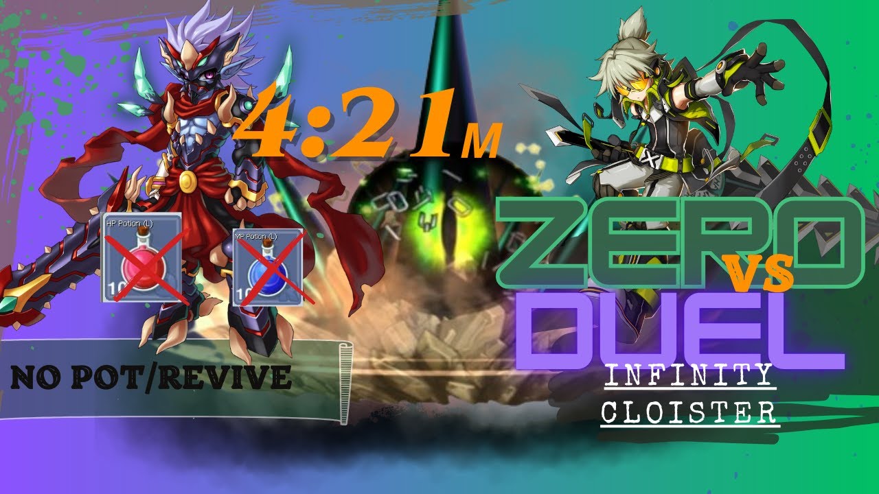 Zero Solo Kill - Infinity Cloister - No Pot - Grand Chase Classic