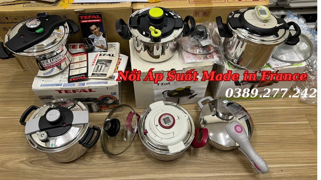 28/09 Báo Giá Nồi Áp Suất T-Fal Sản Xuất Tại Pháp. Dùng Cho Thị Trường Nhật Bản. || 0389. 277. 242